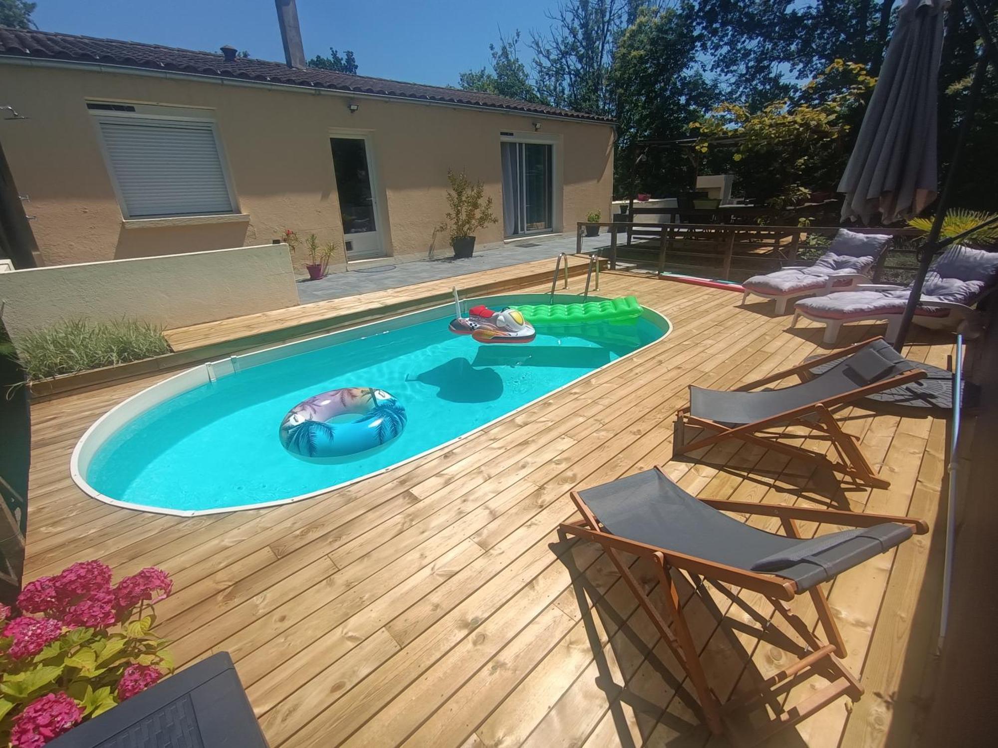 Maison A La Campagne Biras Extérieur photo